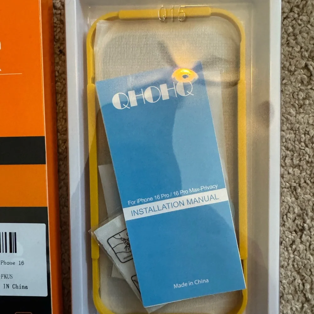 Tempered Glass Screen Protector for iPhone Note:screen protectors in this pack!